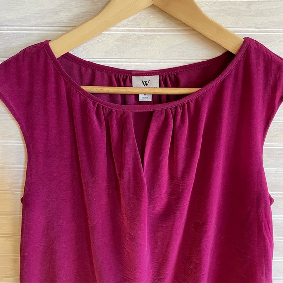 Worthington Pink Shell, Size M - Picture 2 of 6